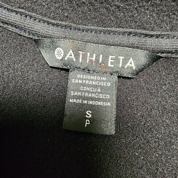 Athleta Cozy Sherpa Snap Sweatshirt Small - Picture 8 of 9